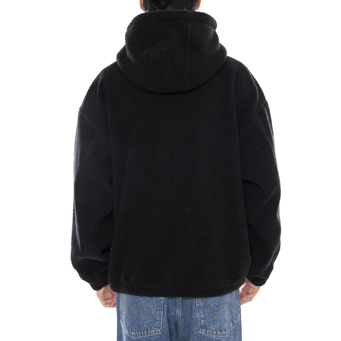Gaze II Hooded Jacket Black - Giacca con Cappuccio Uomo Nera 121800542 BLK OBEY 