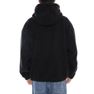 Gaze II Hooded Jacket Black - Giacca con Cappuccio Uomo Nera 121800542 BLK OBEY 