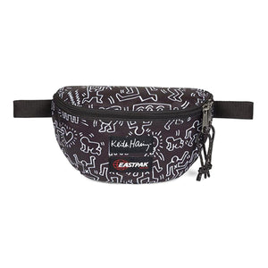 SPRINGER KEITHHARINGBLACK - Marsupio Nero Collaborazione con Keith Haring EK000074 6Z21 EASTPAK 