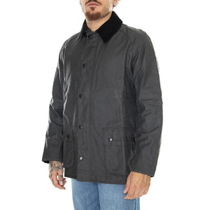 M's Ashby Wax Jacket Grey / Classic - Giacca Invernale Uomo Grigia MWX0339-GY51-FW23  BARBOUR 