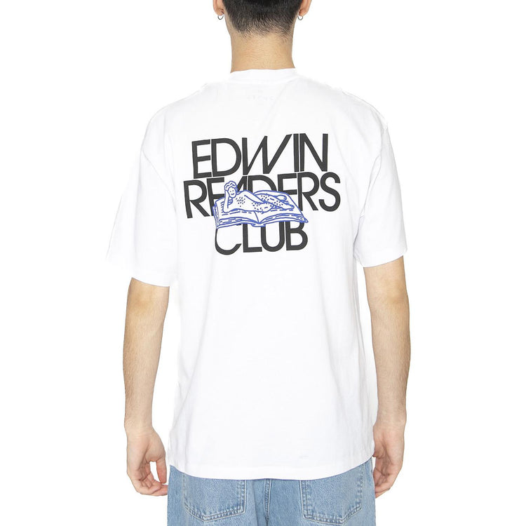 Uniform TS White - Maglietta Girocollo Uomo Bianca I035029.02.67.-02.67  EDWIN 