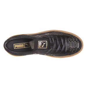 Puma Platform ExotSkinWn s Puma Black-Gold 363377-001  PUMA 