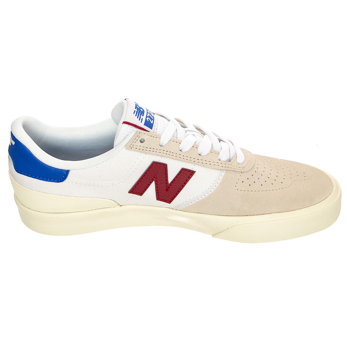 Numeric Skateboarding White / Red Leather / Textile - Scarpe Stringate Profilo Basso Uomo Multicolore NM272BAB  NEW BALANCE 