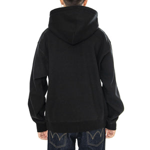 Established Works Bold Zip Hood II Fleece Black - Felpa Uomo Nera 112460022-BLACK  OBEY 