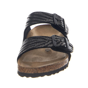 Arizona zebra black, Synthetics - Sandali Donna Neri 1029560  BIRKENSTOCK 