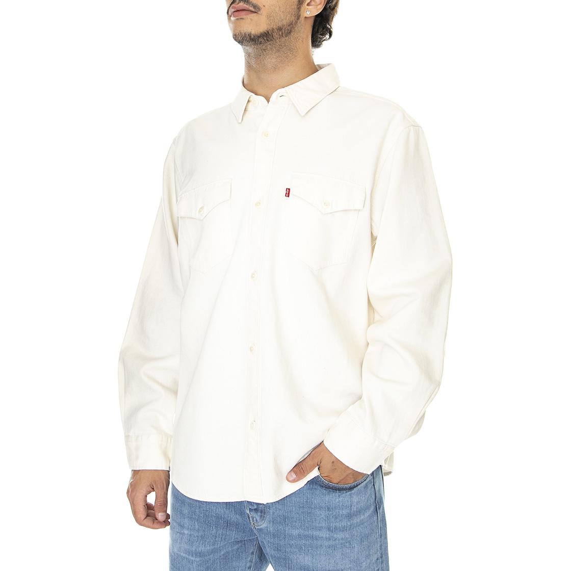 Relaxed Fit Western Fresh Ecru - Camicia Uomo Bianca A1919-0001  LEVIS 