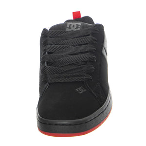 M' Court Graffik Black / Grey / Red - Scarpe Stringate Profilo Basso Uomo Nere US 12 ADYS100442  DC 