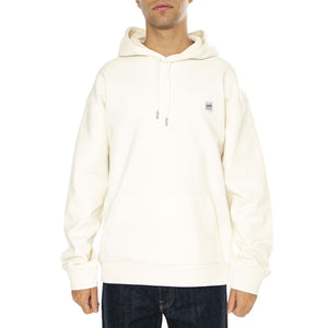 WW Hoodie Ecru - Felpa Uomo Bianca 112357972-WHITE  LEE 