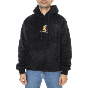 Taoboy Fleece Hoodie Black - Felpa con Cappuccio Uomo Nera HDY0106BLK  DOOMSDAY 