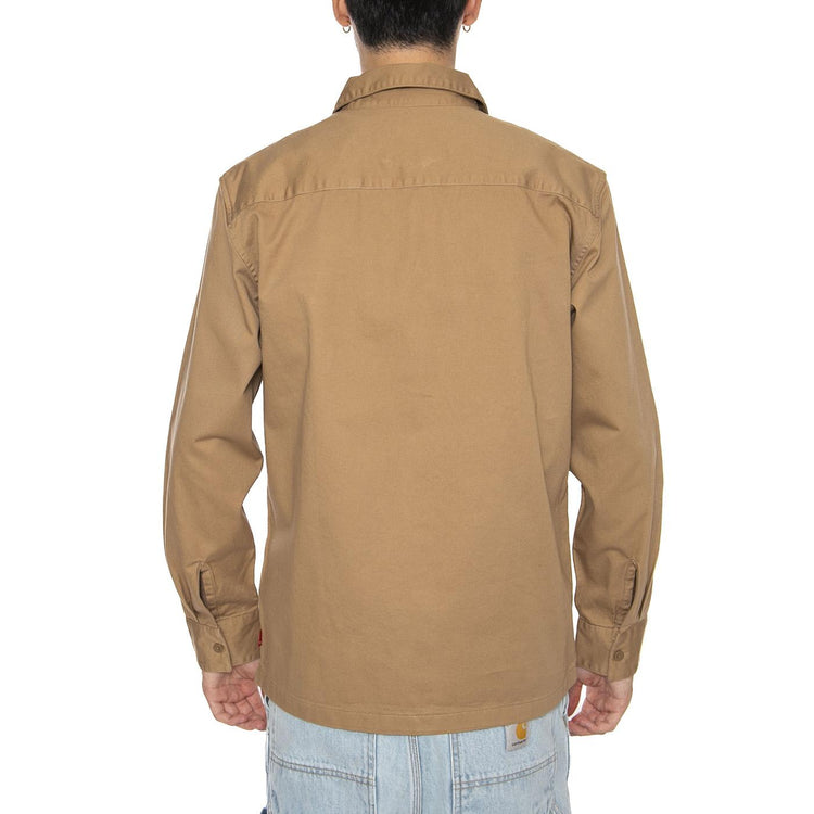 Autunno / Inverno - LS Workwer WW Tiger's Eye Twill Brown - Camicia Uomo Marrone 003O2-0001 . LEVIS 