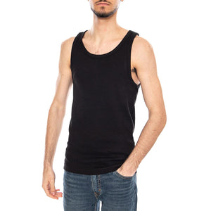 Tanner Reg SL Tank Top Noos Black - Canotta Uomo Nera 22030217 BLACK ONLY & SONS 