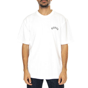Dickies Script Tee SS White - Maglietta Girocollo Uomo Bianca DK0A4Z4I0WH1  DICKIES 