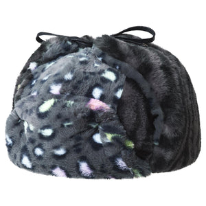 Wil Fur Trapper Charcoal / Black - Cappello Multicolore K5345-CB038  KANGOL 