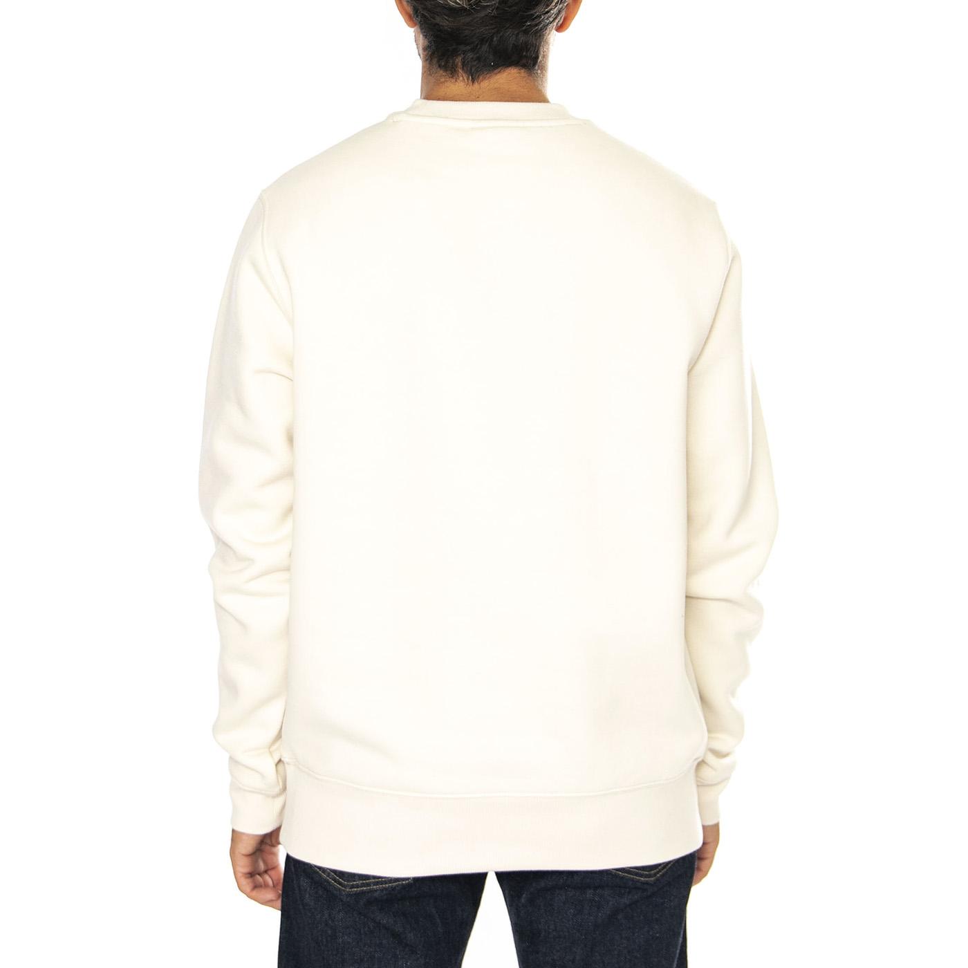 Oakport Sweatshirt Whire Cap Gray - Felpa Girocollo Uomo Bianca DK0A4XCEF901  DICKIES 