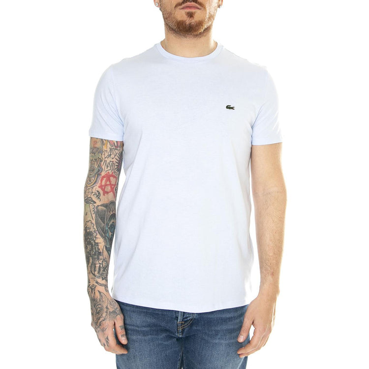 T-Shirt J2G Blue - Maglietta Girocollo Uomo Blu TH6709-J2G  LACOSTE 