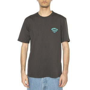 Small Logo Tee Faded Black - Maglietta Girocollo Uomo Nera 112362800  WRANGLER 