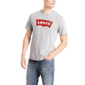 GRAPHIC SET-IN NECK GRAPHIC H215 MIDTONE HTR GREY 17783-0138  LEVIS 