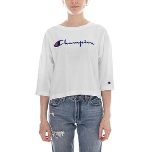Crewneck T-Shirt WHT 110474-WW001  CHAMPION 