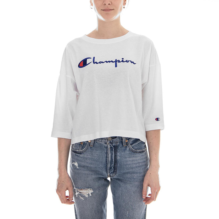 Crewneck T-Shirt WHT 110474-WW001  CHAMPION 