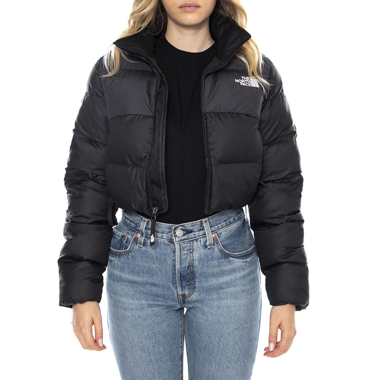 W Cropped Saikuru -- Giacca Donna Nera NF0A89JC KT01 THE NORTH FACE 