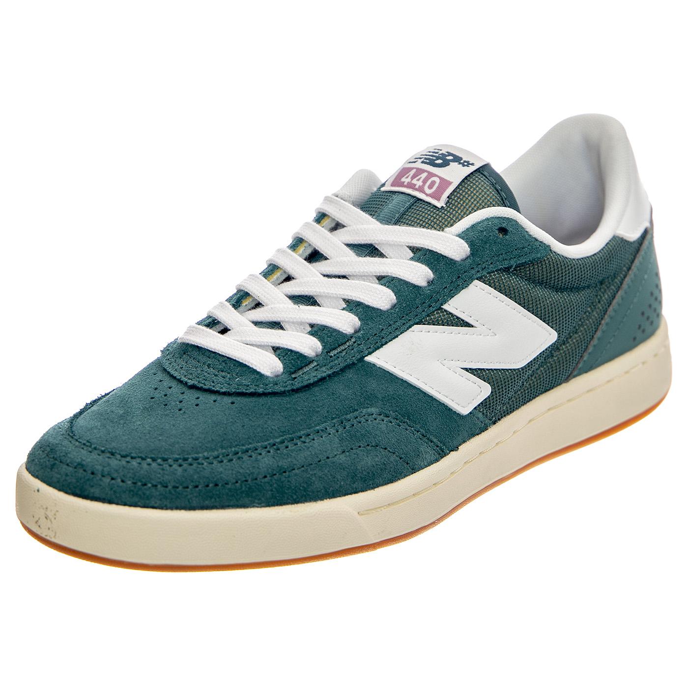 Scarpa Numeric Skateboarding New Srpruce Leather / Textile - Scarpe Stringate Profilo Basso Uomo Verdi NM440FGR  NEW BALANCE 