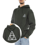 HUF Set TT P/O Hoodie -- Hoodie Homme Capuche Hunt Green Homme HUF