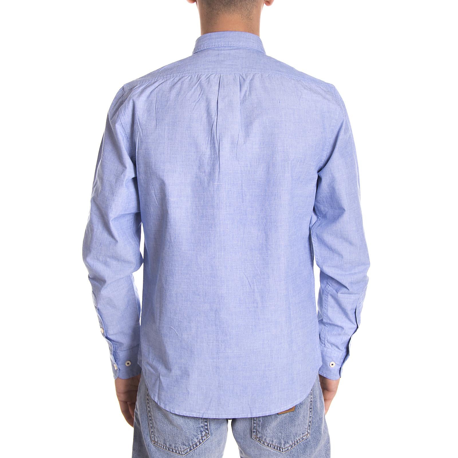 LEE BUTTON DOWN WORKWEAR BLUE 76552_4  LEE 