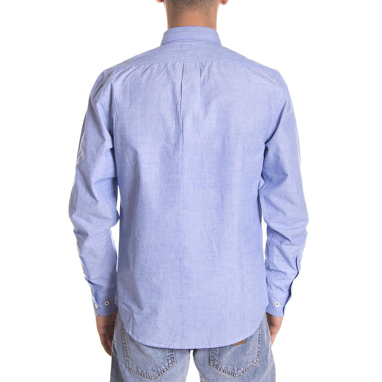 LEE BUTTON DOWN WORKWEAR BLUE 76552_4  LEE 