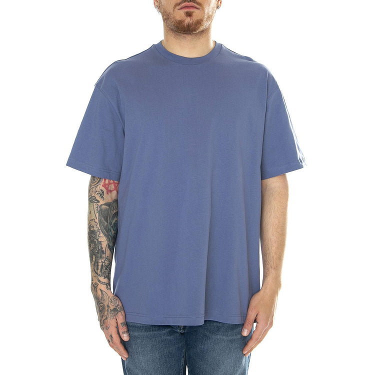 Plain Loose Tee Surf Blue - Maglietta Girocollo Uomo Blu 112350758  LEE 