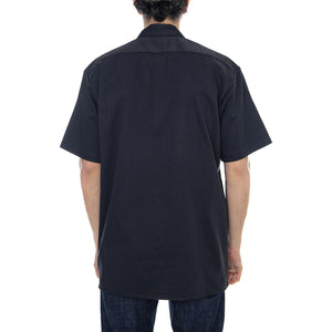Clintondale Short-Sleeve Shirt - Black - Camicia Maniche Corte Uomo Nera 05 200348-BK . DICKIES 