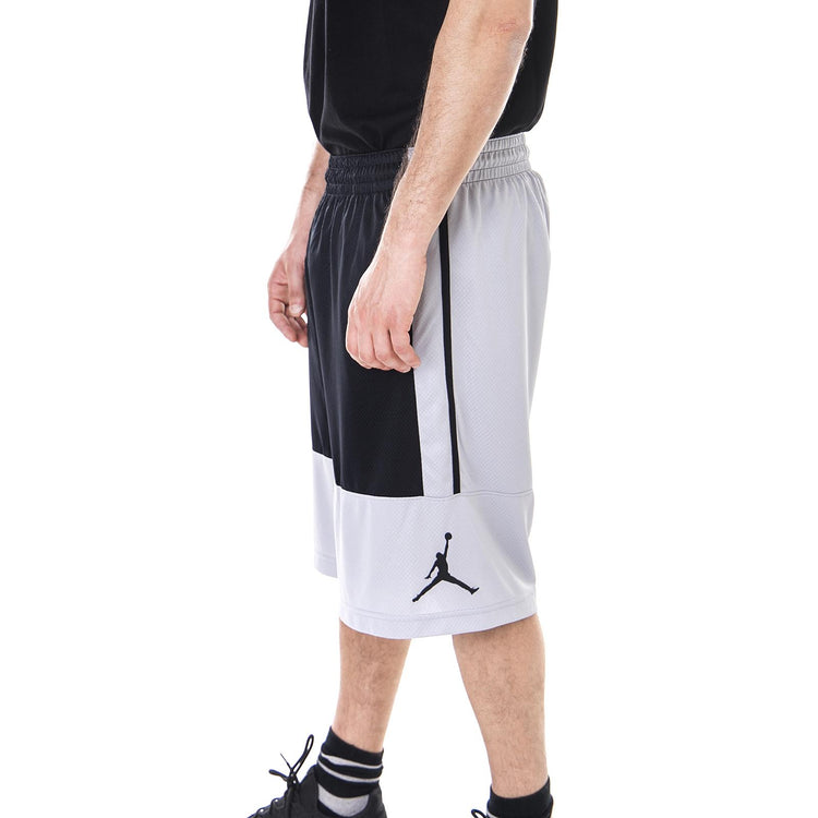 Men s Jordan Rise Solid Shorts WOLF GREY/BLACK/BLACK 889606-015  NIKE 