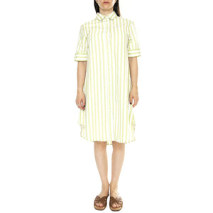 All Purpose A Line Dress Matcha - Abito Donna Multicolore 112350273  LEE 