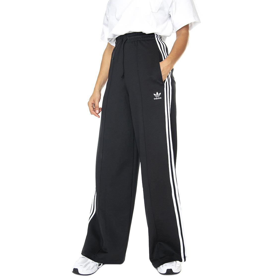 Relaxed Pant PB Black - Pantalo Sportivi Vita Alta Donna Neri GD2273  ADIDAS 