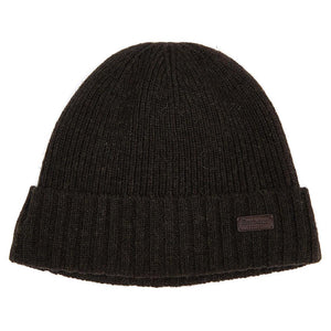 Carlton Beanie Dark Green - Cappellino a Cuffia Verde Scuro FW22-MHA0449-GN91  BARBOUR 