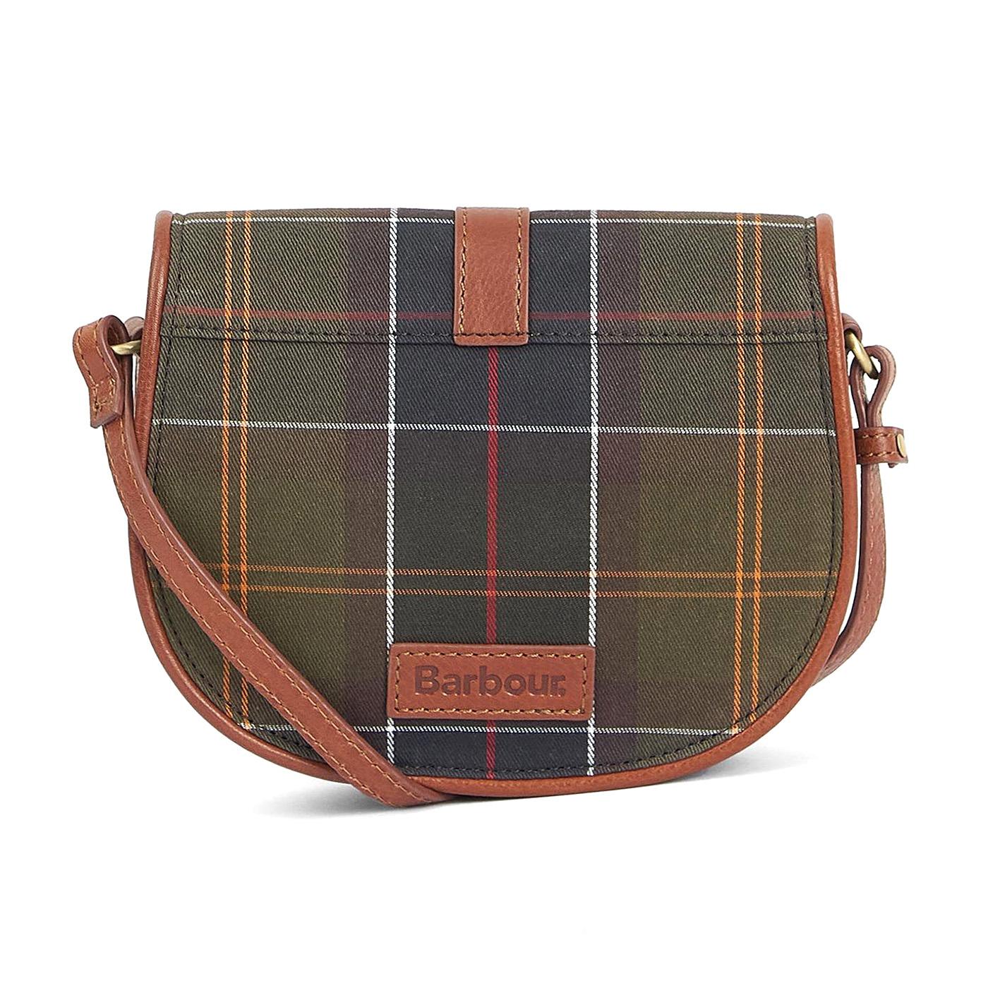 Katrine Tartan Leather Tote Bag - Borsa Tartan Multicolore LBA0386-TN11  BARBOUR 