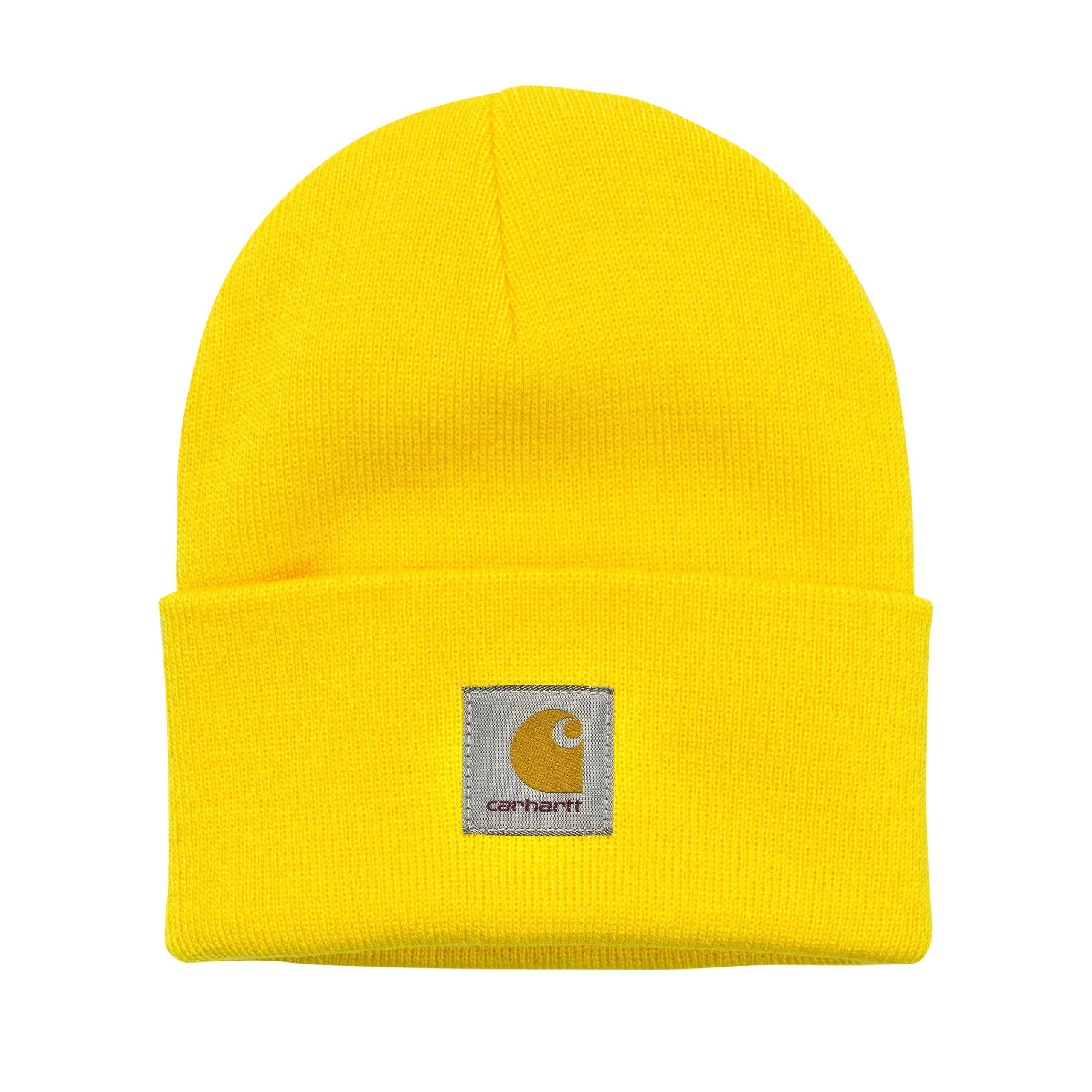 CH ACRYLIC WATCH HAT YELLOW 70955_4  CARHARTT WIP 