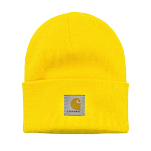 CH ACRYLIC WATCH HAT YELLOW 70955_4  CARHARTT WIP 