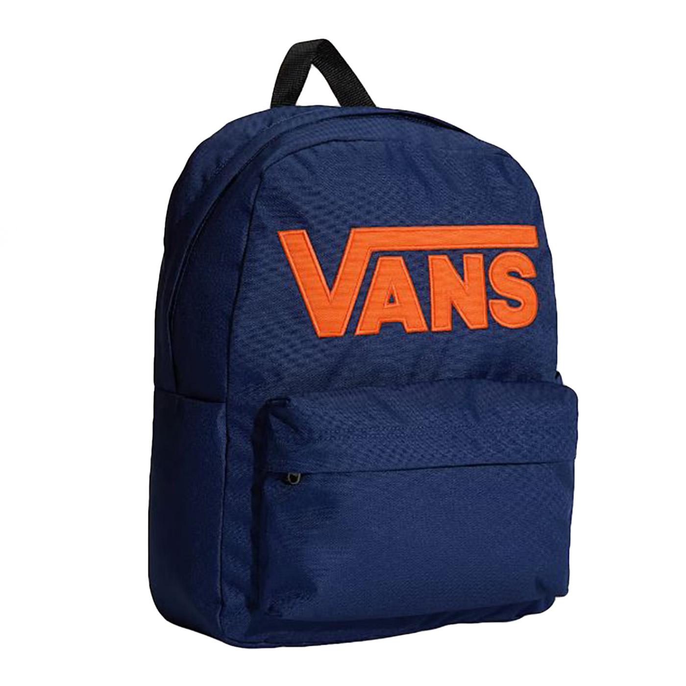 Old Skool Drop V Backpack Deep Indigo - Zaino Blu VN000H4Z FOB1 VANS 
