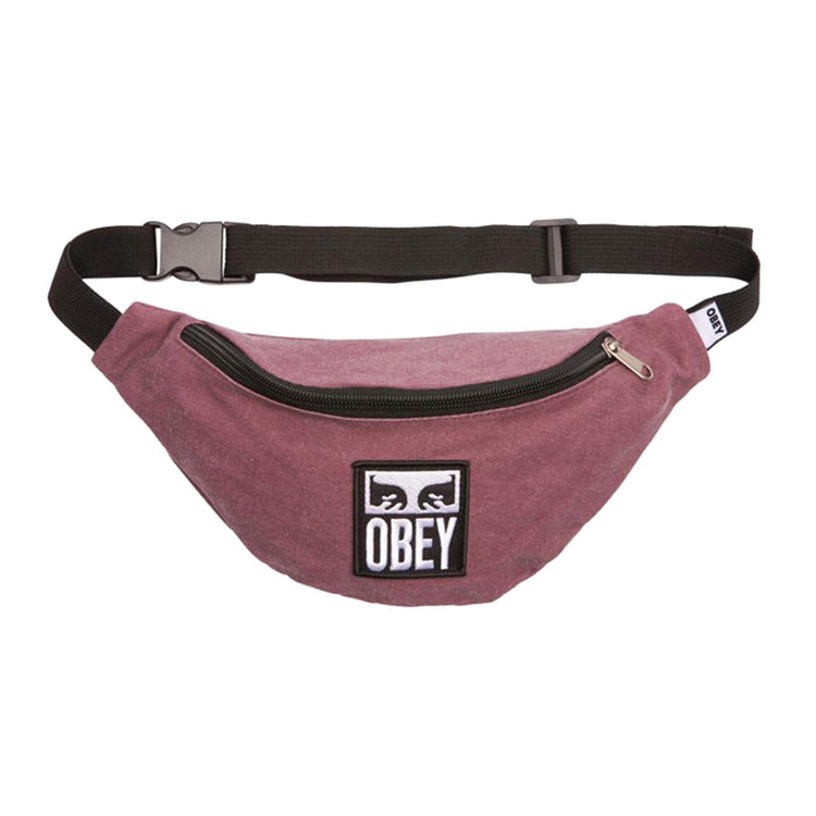 OBEY Wasted Hip Nag II Pigment Burgundy - Marsupio Bordeaux 100010153 BUR OBEY 