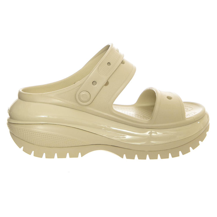Classic Mega Crush Sandal W-BONE - Sandali Donna Beige CR.207989-BONE  CROCS 