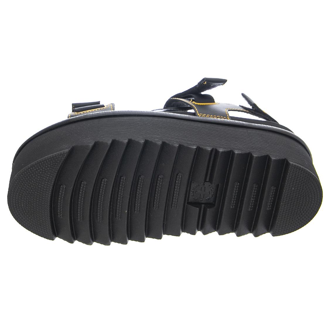 Kimber Black Webbing+Hydro Leather - Sandali Donna Neri 27351001  DR.MARTENS 