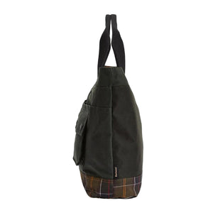 Field Wax Tote Bag Sage - Borsa Tote Verde UBA0750 SG91 BARBOUR 
