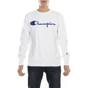 Crewneck Sweatshirt Logo White 210975-WW001  CHAMPION 