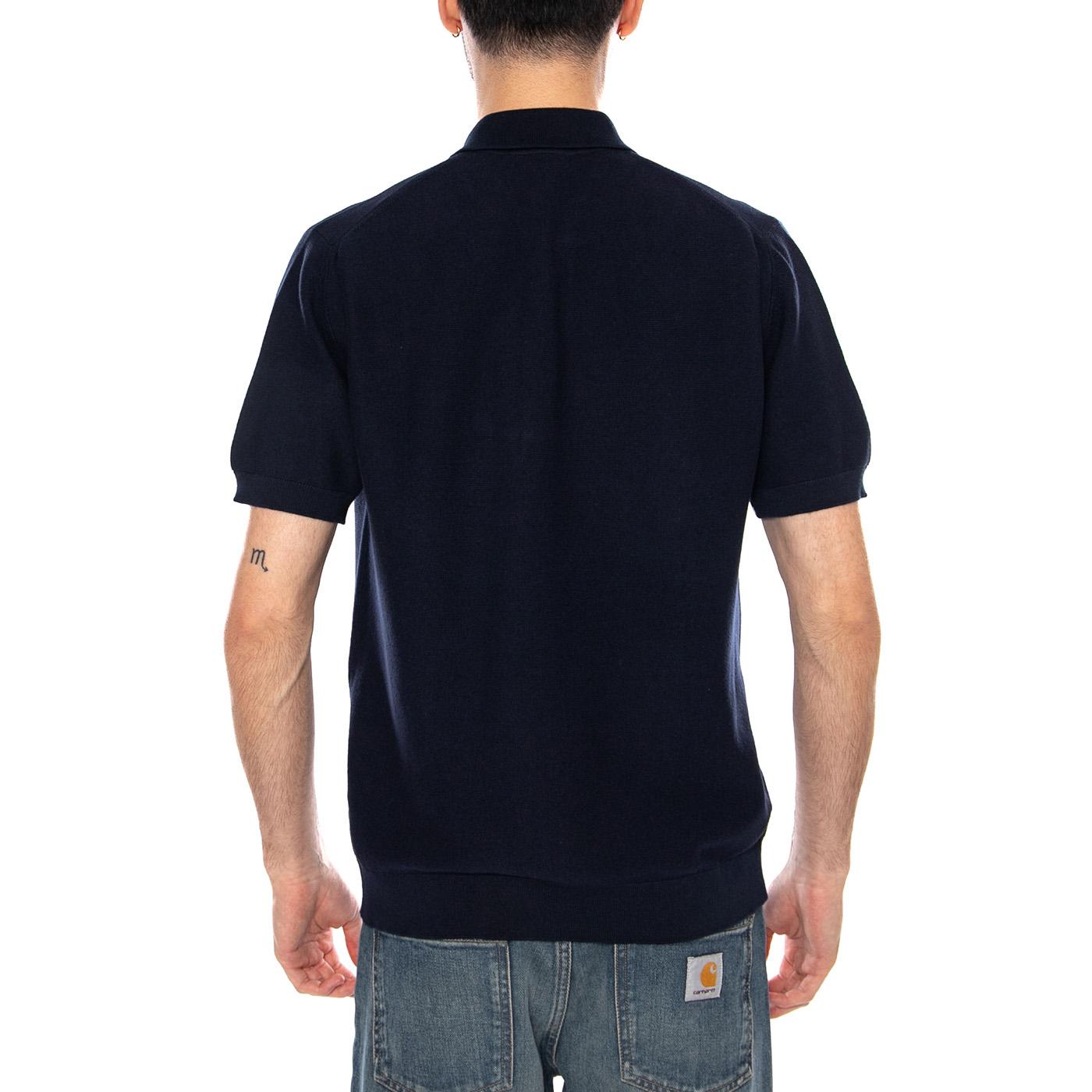POLO LACOSTE IN MAGLIA - Polo Lacoste Uomo Blue AH1043 166 LACOSTE 