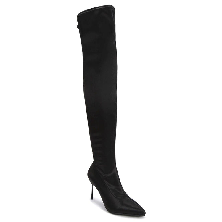 W' Barbican OTK Drench High Leg Black Boots - Stivali Donna Neri KG-BARBICANBLK  KURT GEIGER 