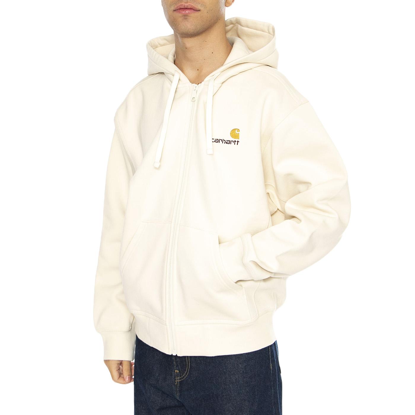 Hooded American Script Jacket Natural - Giacca Uomo Beige I033063.05XX  CARHARTT WIP 