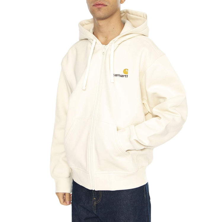 Hooded American Script Jacket Natural - Giacca Uomo Beige I033063.05XX  CARHARTT WIP 