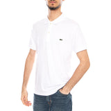 Polo Basic Logo Mc-001 White - Polo Homme Blanc - Homme LACOSTE