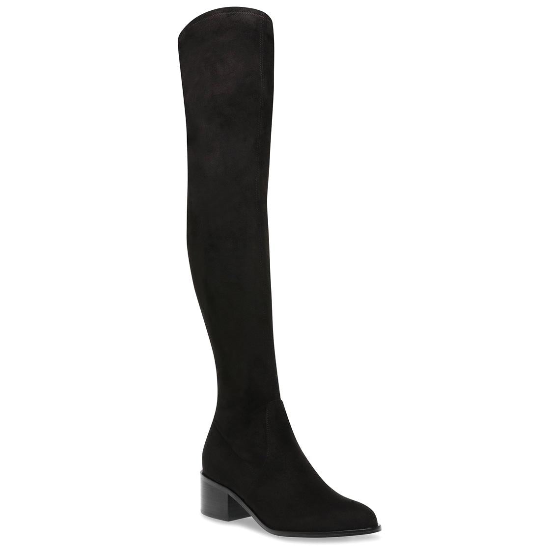 SADIE BLACK MICROSUEDE - Stivali Donna Neri SMSSADIE-BLK . STEVE MADDEN 