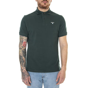 Tartan Pique Polo Green Gables - Polo Uomo Verde MML0012-GN89-SS23  BARBOUR 